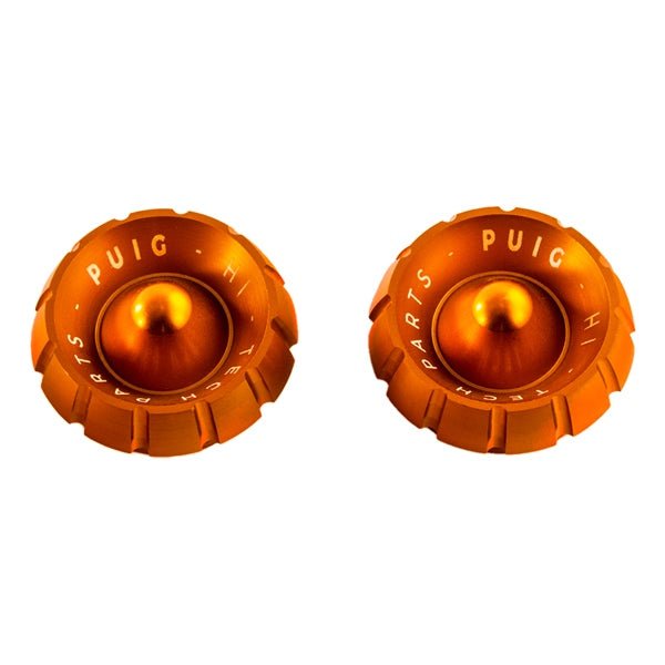 PUIG CAP BAR END THRUSTER UNIVERSAL ORANGE - Driven Powersports Inc.84355293119489420T