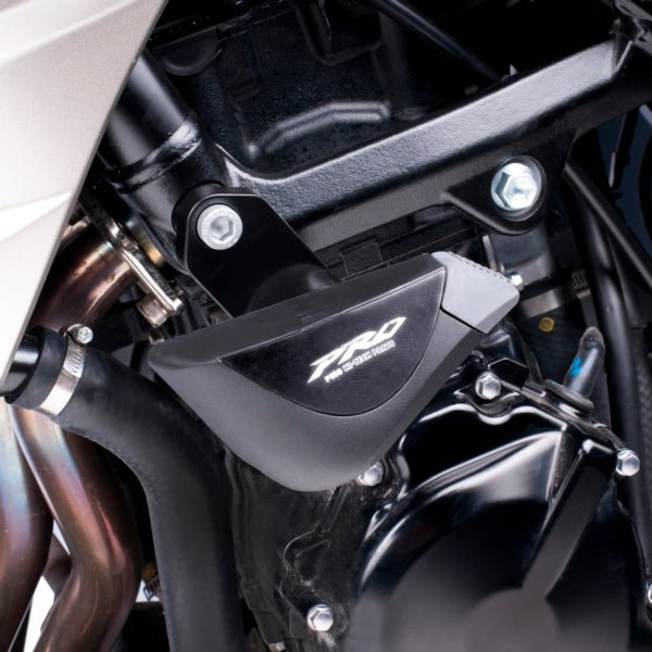 PUIG FRAME SLIDERS PRO (SUZUKI) GSR750 BLACK - Driven Powersports Inc.84365717151737704N