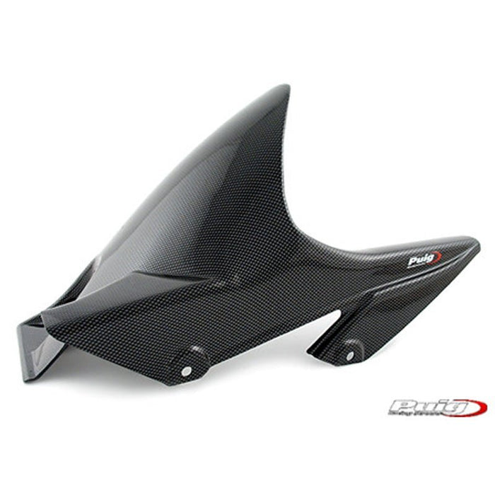 PUIG HUGGER LASERCUT PLATE KAW Z1000 2007 CARBON LOOK (4431C) - Driven Powersports Inc.44310000006714431C