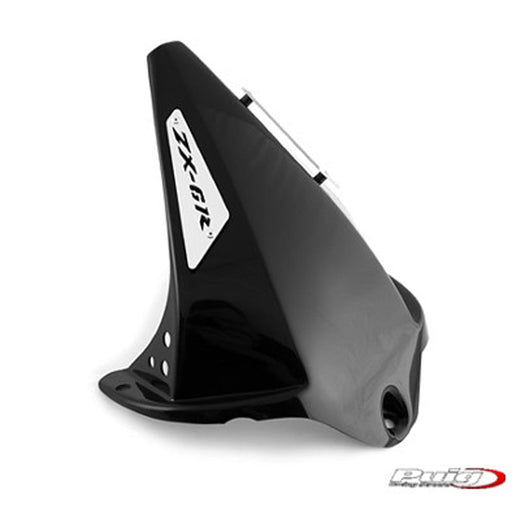 PUIG HUGGER LASERCUT PLATE KAW. ZX6R 10 BLACK (5014J) - Driven Powersports Inc.50140000007435014J