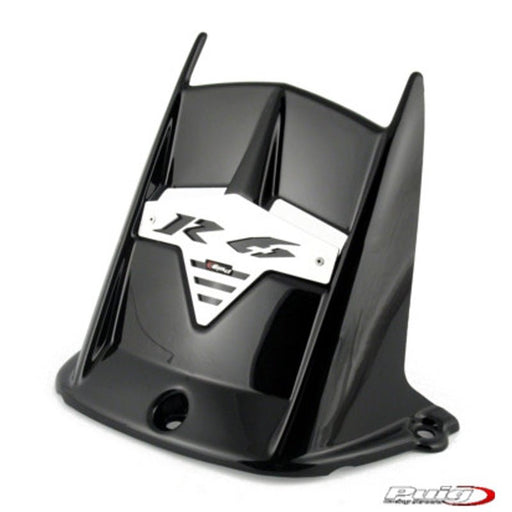 PUIG HUGGER LASERCUT PLATE (YAMAHA) R6 08 BLACK (4087J) - Driven Powersports Inc.40870000007484087J