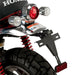 PUIG LICENSE PLATE SUPPORT WITH REFLECTOR AND LIGHT (20550N) - Driven Powersports Inc.843552932805220550N