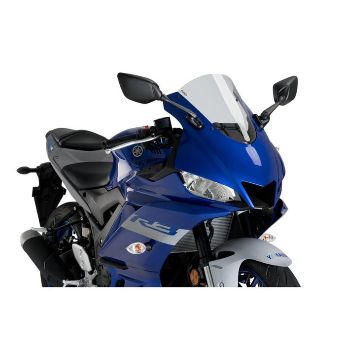 PUIG R - RACER SCREEN (YAMAHA) YZF - R3 CLEAR (3737W) - Driven Powersports Inc.84355293180083737W