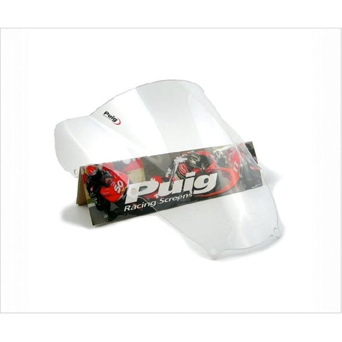 PUIG RACING WINDSCREEN CLEAR (0189W) - Driven Powersports Inc.01890000008730189W