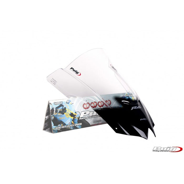 PUIG RACING WINDSCREEN CLEAR (4635W) - Driven Powersports Inc.46350000008714635W