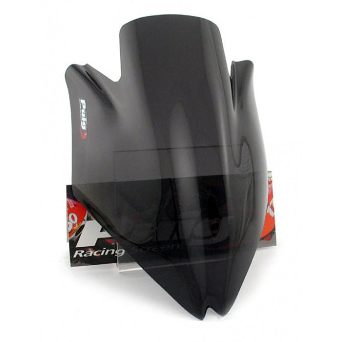 PUIG RACING WINDSCREEN DARK SMOKE (4361F) - Driven Powersports Inc.43610000007014361F