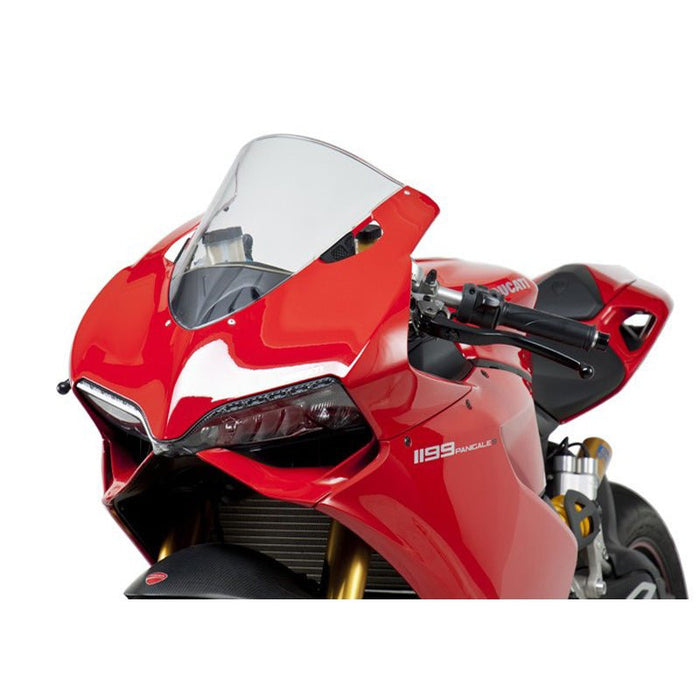 PUIG RACING WINDSCREEN DUCATI CLEAR - Driven Powersports Inc.59900000008705990W