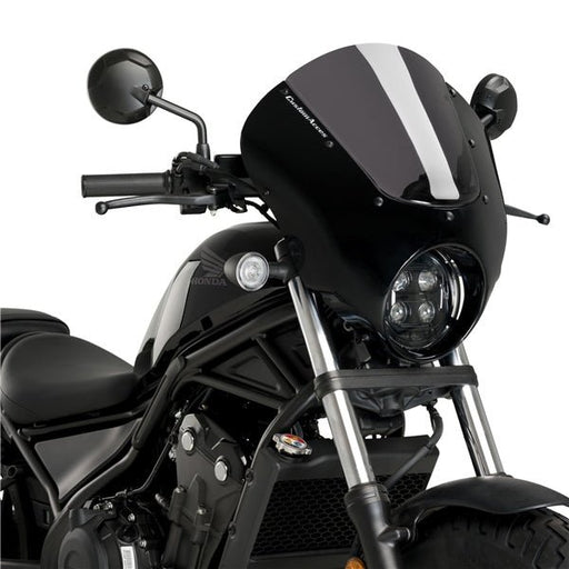 PUIG SEMIFAIRING DARK NIGHT DSMK HON (21102F) - Driven Powersports Inc.843552933946121102F