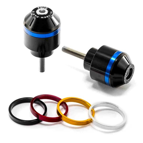 PUIG SHORT BAR END W/RINGS YZF - R1 BLACK (8189N) - Driven Powersports Inc.81890000007838189N