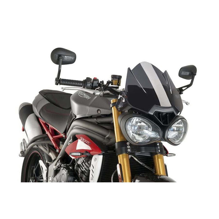 PUIG SPORT WINDSCREEN (DUCATI) DARK SMOKE (8929F) - Driven Powersports Inc.84365717144048929F