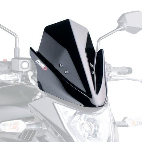 PUIG SPORT WINDSCREEN KAWASAKI BLACK (5997N) - Driven Powersports Inc.59970000007875997N