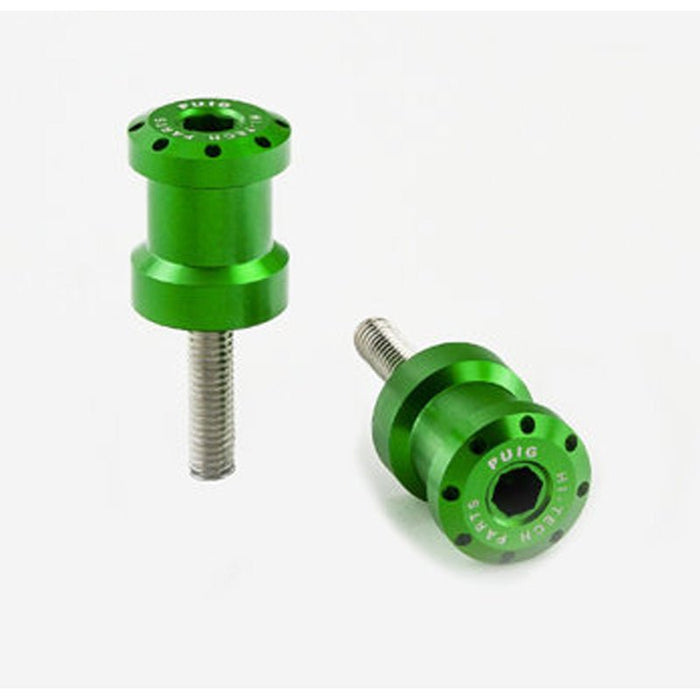 PUIG SWINGARM SPOOL M6 GREEN (5922V) - Driven Powersports Inc.59220000008645922V