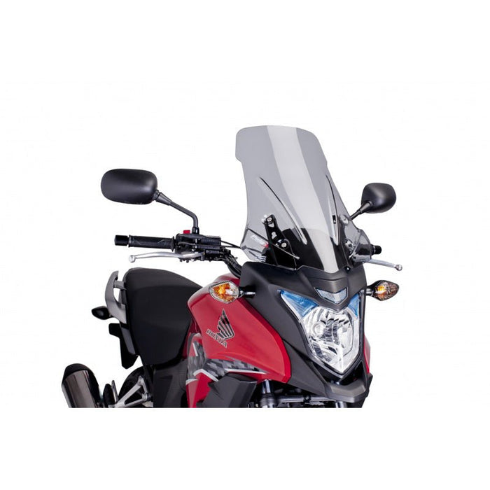 PUIG TOURING SCREEN (HONDA) CB500X SMOKE (6480H) - Driven Powersports Inc.64800000007216480H