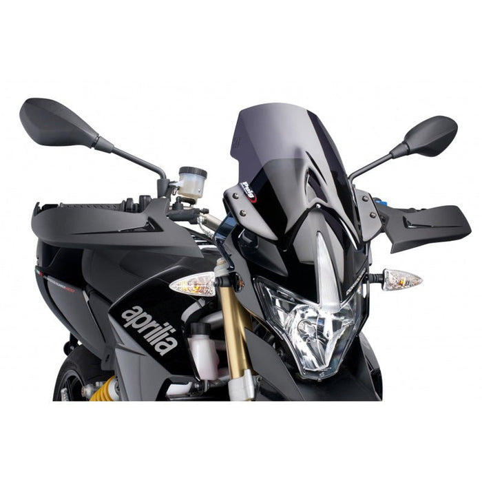 PUIG TOURING WINDSCREEN APRILIA DARK SMOKE (4947F) - Driven Powersports Inc.49470000007074947F