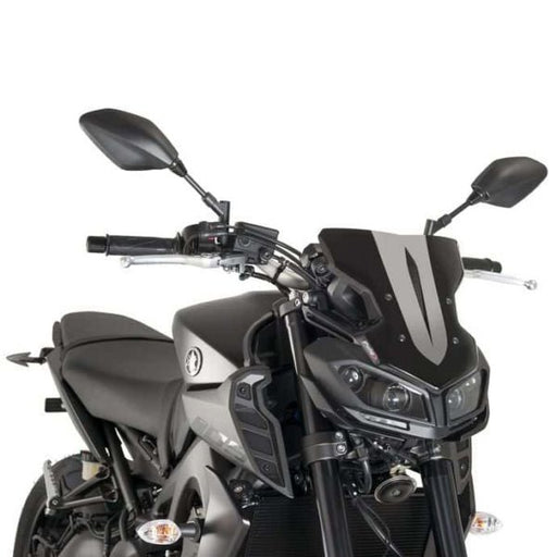 PUIG TOURING WINDSCREEN (YAMAHA) BLACK (9376N) - Driven Powersports Inc.84365637387609376N