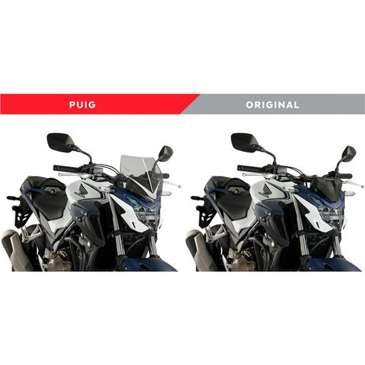 PUIG WINDSHIELD NEW GENERATION LSMK HON (3657H) - Driven Powersports Inc.84355293127303657H