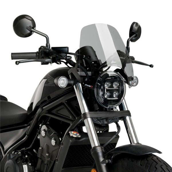 PUIG WINDSHIELDS. NEW GENERATION (HONDA) REBEL 300/500 C - Driven Powersports Inc.84355293199513829H