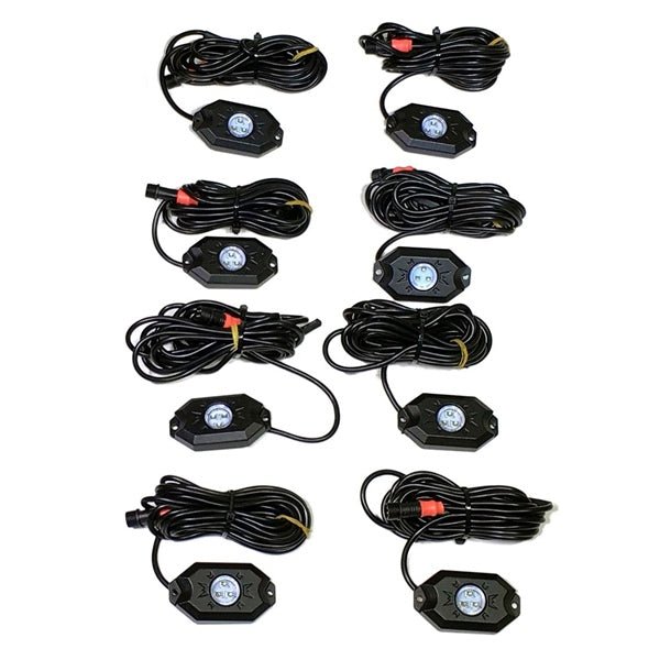 QUAKELED ROCK LIGHT RGB 8 PCS (QTL924) - Driven Powersports Inc.779420717705QTL924