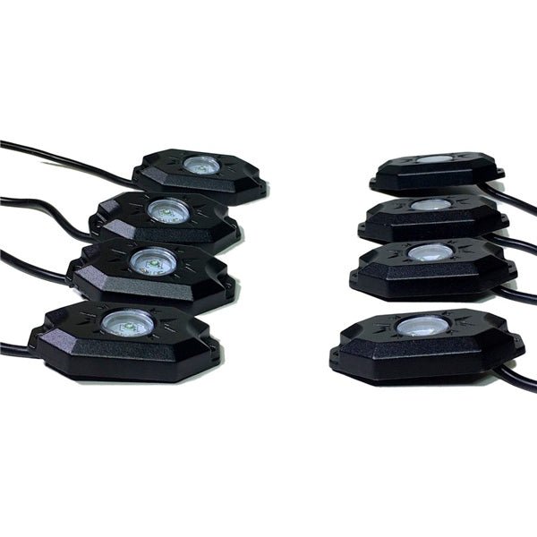 QUAKELED ROCK LIGHT RGB 8 PCS (QTL924) - Driven Powersports Inc.779420717705QTL924