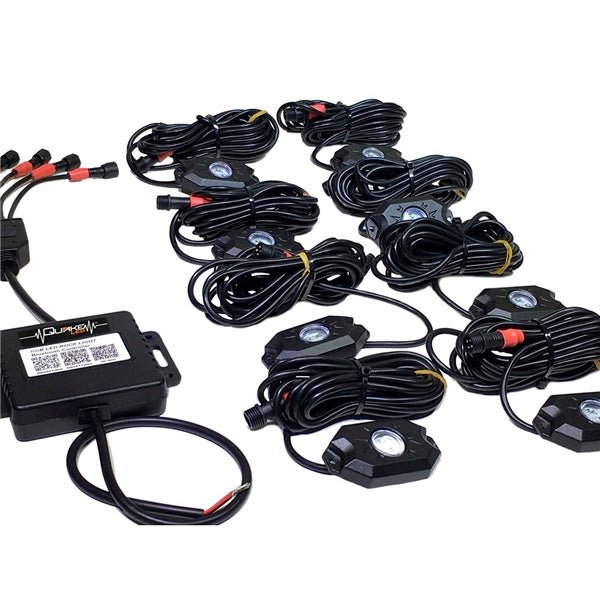 QUAKELED ROCK LIGHT RGB W/CONTROLLER 8 PCS (QTL767) - Driven Powersports Inc.779420717682QTL767