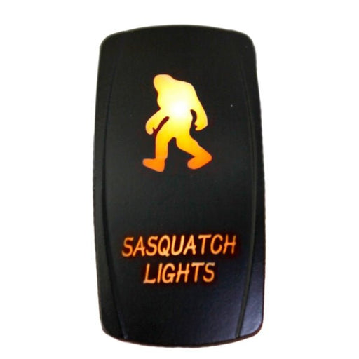 QUAKELED SWITCH ROCKER 5 PINS LED SASQUATCH AMB (QRS357) - Driven Powersports Inc.1035528124QRS357