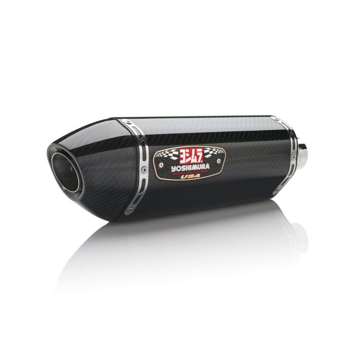 YOSHIMURA R-77 DUAL SLIP-ON EXHAUST 13-22 FJR1300 SIG-SERIES SO SS/CF/CF-TIP