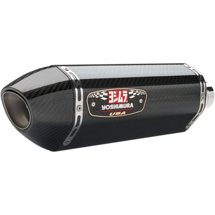 YOSHIMURA R-77 RACE SERIES FULL SYSTEM EXHAUST 14-21 FZ/MT09 R77 FS SS/CF/CF TIP