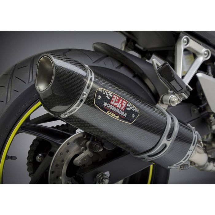 YOSHIMURA R-77 SLIP-ON EXHAUST 14-16 CBR1000RR R77 SO SS/CF/CF-TIP