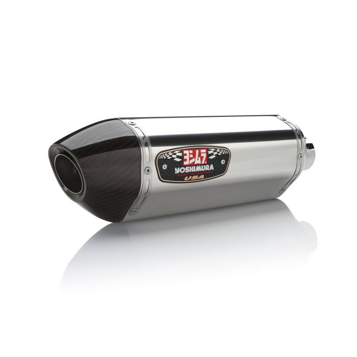 YOSHIMURA R-77 SLIP-ON EXHAUST CB300F/CBR300R R77 SO SS/SS/CF TIP