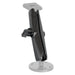 RAM MOUNTS DOUBLE ARM FOR 1" BALL (RAM - B - 201U - C) - Driven Powersports Inc.793442002670RAM - B - 201U - C