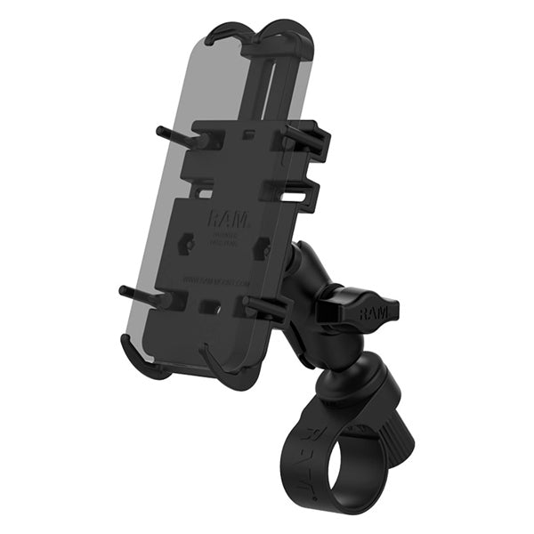 RAM MOUNTS PHONE HOLDER SHORT ARM W/QUICK - GRIP (RAP - B - 460 - A - PD3U) - Driven Powersports Inc.793442026676RAP - B - 460 - A - PD3U