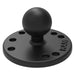 RAM MOUNTS ROUND PLATE 2 - 7/16" W/BALL (RAM - B - 202U) - Driven Powersports Inc.793442002137RAM - B - 202U