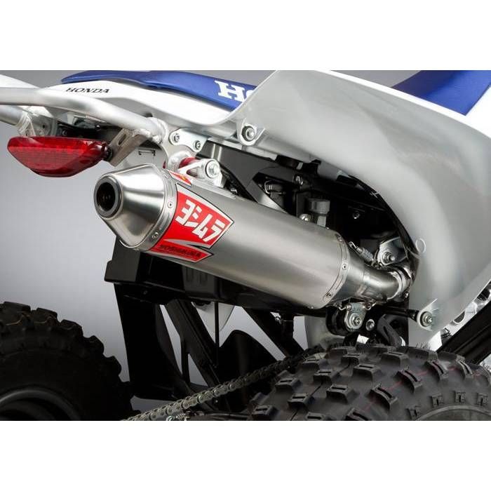 YOSHIMURA RS-S SLIP ON EXHAUST 03-14 LTZ/KFX/DVX400 RS2-COMP SO SS/AL