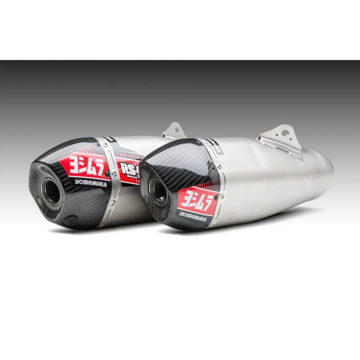 YOSHIMURA RS-9T SIGNATURE SERIES DUAL FULL SYSTEM EXHAUST 7-20 CRF450R/RX RS-9T FS SS/SS/CF TIPS