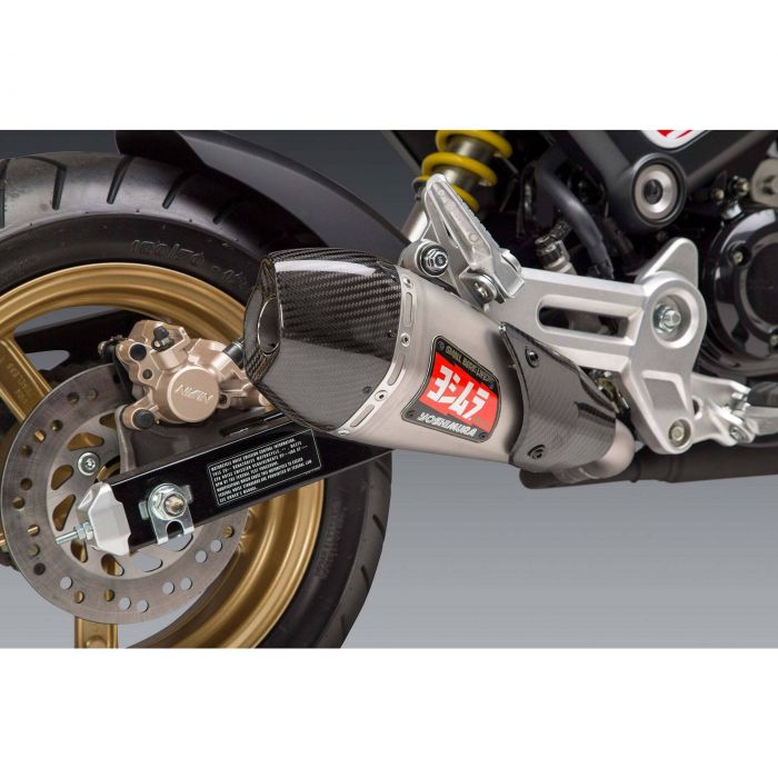 YOSHIMURA RS-9T SLIP-ON EXHAUST 22-23 GROM  SS/SS/CF WF