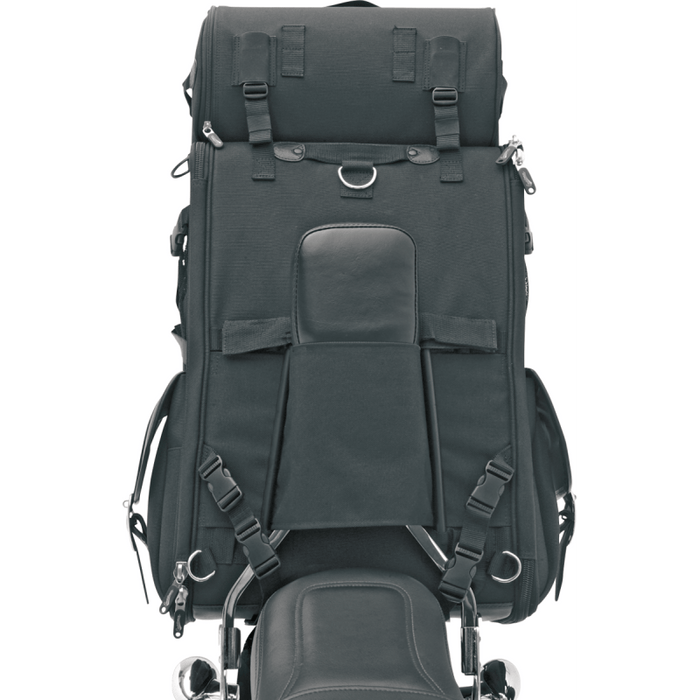 SADDLEMEN BR3400 BACKREST SEAT SISSY BAR BAG - Driven Powersports Inc.3515 - 0107