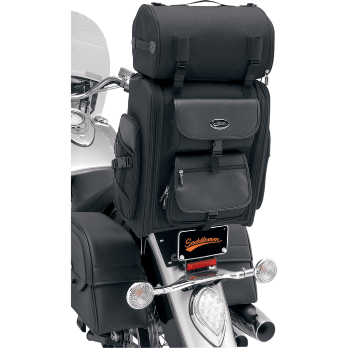 SADDLEMEN EXPANDABLE SISSY BAR BAG - Driven Powersports Inc.3515 - 0080