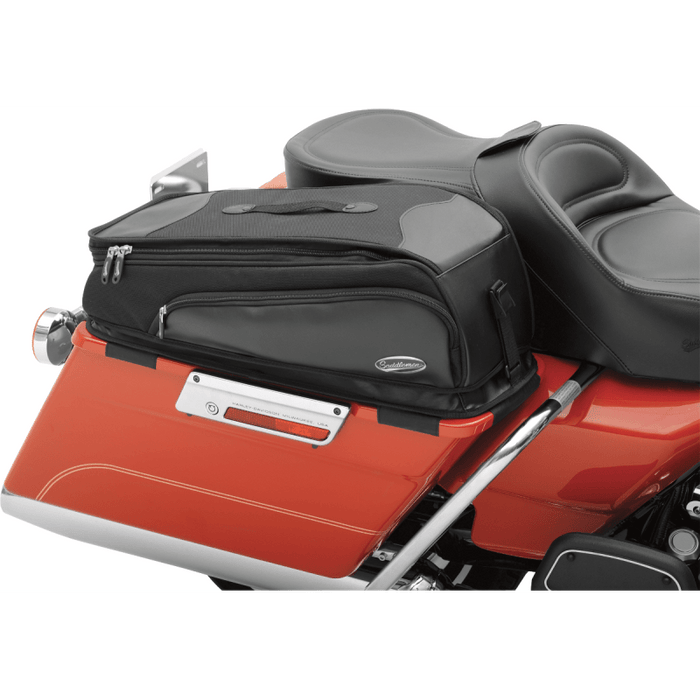 SADDLEMEN SADDLEBAG CHAP DELUXE WITH LID BAGS - Driven Powersports Inc.3501 - 0454