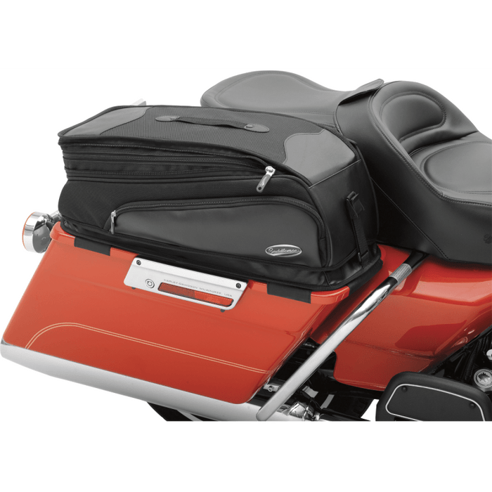 SADDLEMEN SADDLEBAG CHAP DELUXE WITH LID BAGS - Driven Powersports Inc.3501 - 0454