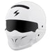 SCORPION COVERT HELMET - SOLID - WHITE (3XL) - Driven Powersports Inc.845468064252COV - 0203