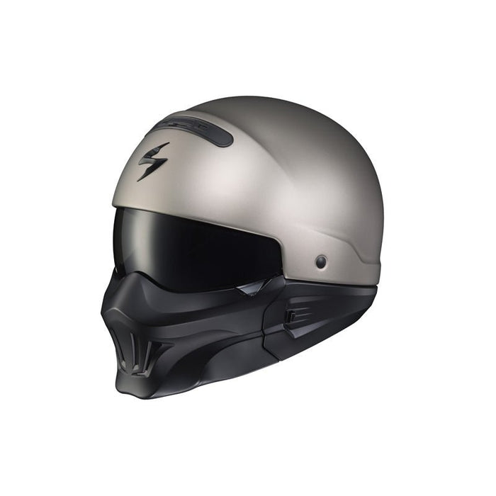 SCORPION COVERT HELMET WITH EVO MASK - TITANIUM (3XL) - Driven Powersports Inc.845468075265COV - 0403