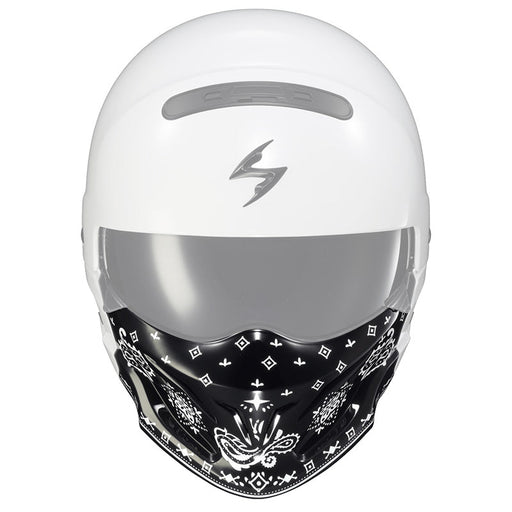 SCORPION COVERT MASK BANDANA GLOSS WHITE - Driven Powersports Inc.84546807793152 - 543 - 24