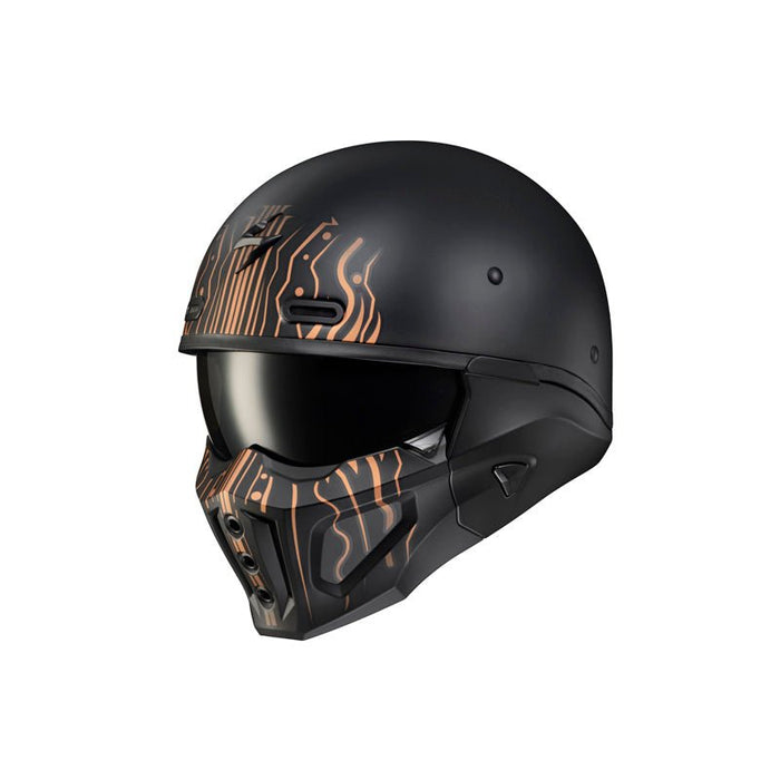 SCORPION COVERT - X HELMET - TRIBE MATTE BLACK/COPPER (2XL) - Driven Powersports Inc.845468082416COX - 1313