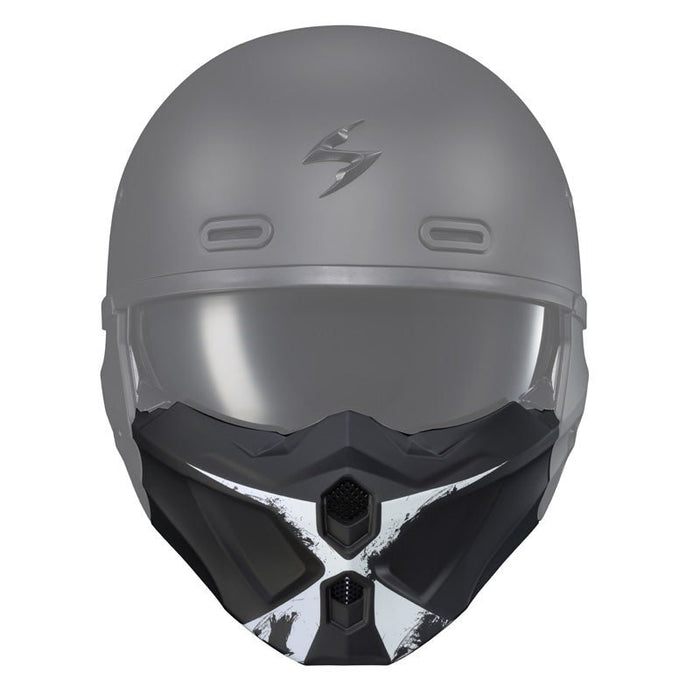 SCORPION COVERT X MASK RAY MATTE WHITE - Driven Powersports Inc.84546808075752 - 730 - 10