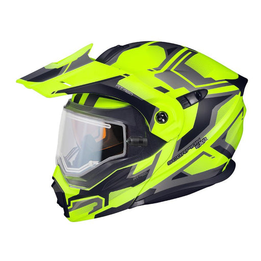 SCORPION EXO - AT950 - NOW HELMET - ELLWOOD (ELECTRIC - SHIELD) - HI - VIZ (3XL) - Driven Powersports Inc.84546807928795 - 1753 - SE