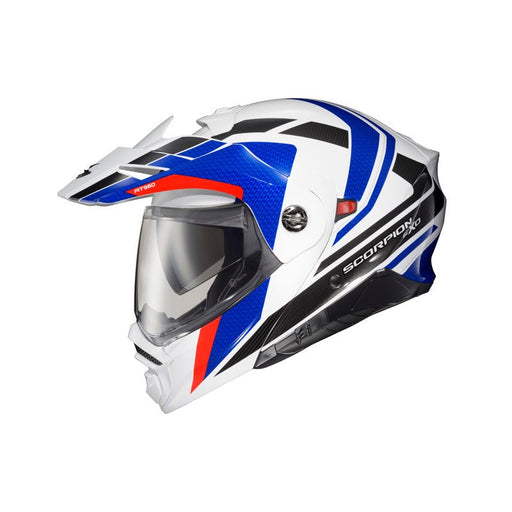 SCORPION EXO - AT960 HELMET - HICK WHITE/BLUE (3XL) - Driven Powersports Inc.84546808625496 - 1163