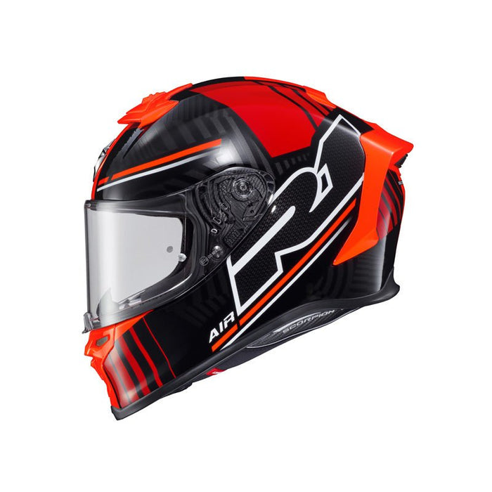 SCORPION EXO - R1 AIR HELMET - JUICE - WHITE/BLUE - Driven Powersports Inc.845468081228R1 - 1223