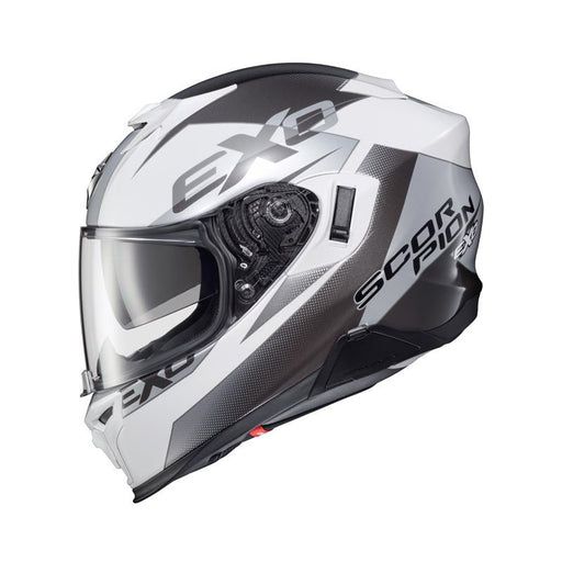 SCORPION EXO - T520 HELMET - FACTOR - WHITE/SILVER (S) (T52 - 1023) - Driven Powersports Inc.845468080801T52 - 1023