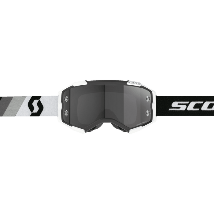 SCOTT FURY GOGGLES PREMIUM BLACK/WHITE - LIGHT SENSITIVE GREY WORKS - Driven Powersports Inc.7615523902071272827 - 7702327