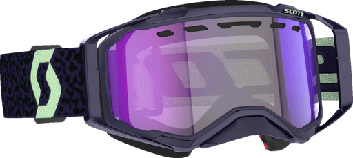 SCOTT PROSPECT SNOWMOBILE GOGGLES (DARK PURPLE/MINT GREEN - LIGHT SENSITIVE BLUE CHROME) - Driven Powersports Inc.7615523902750278603 - 7696307